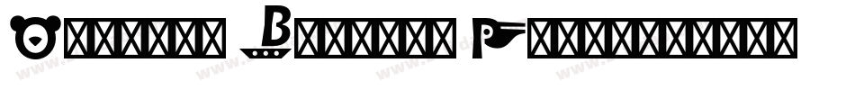 Olympic Beijing Picto字体转换